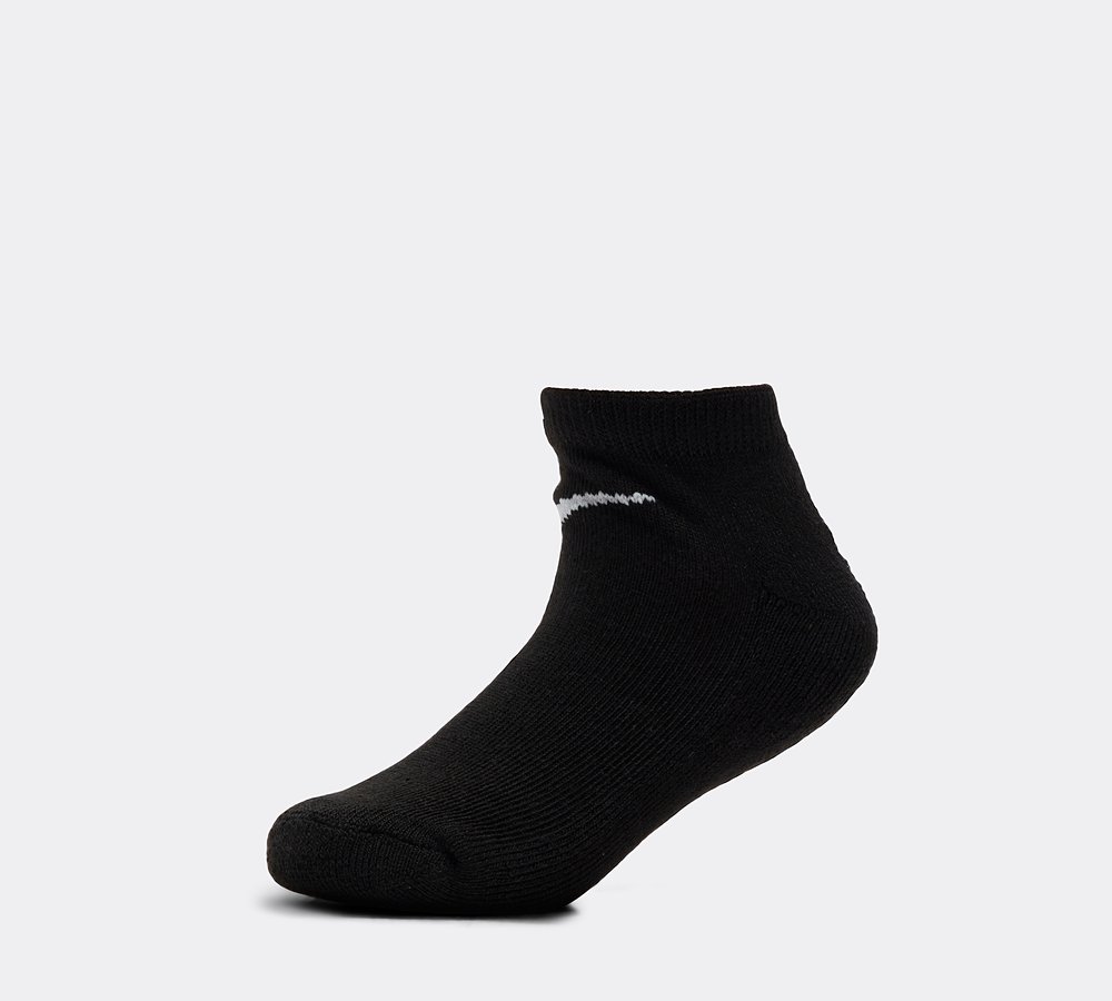 Nike men's no show black socks hot sale
