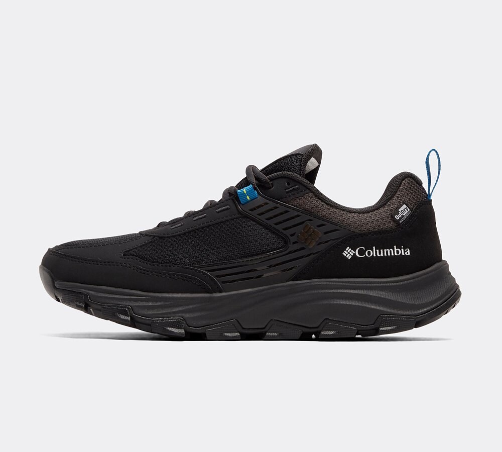 Columbia Hatana Max Waterproof Trainer Black White Footasylum