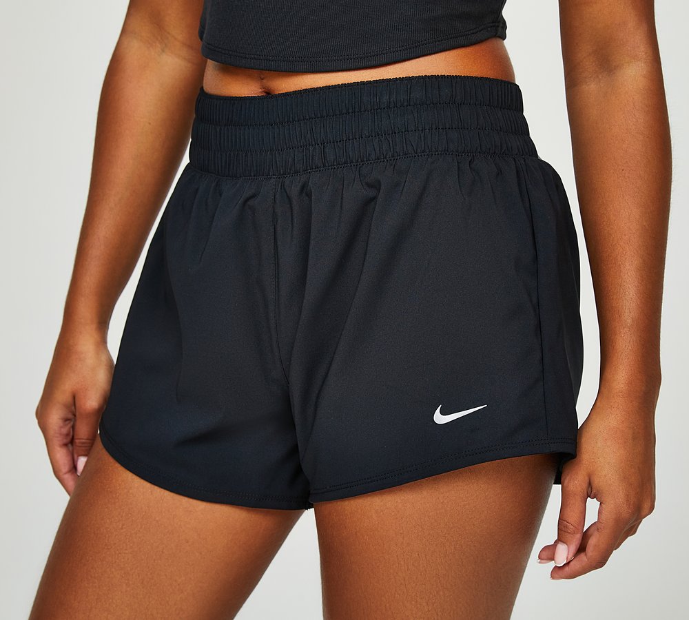 Womens One Dri FIT Mid Rise 3 inch Short