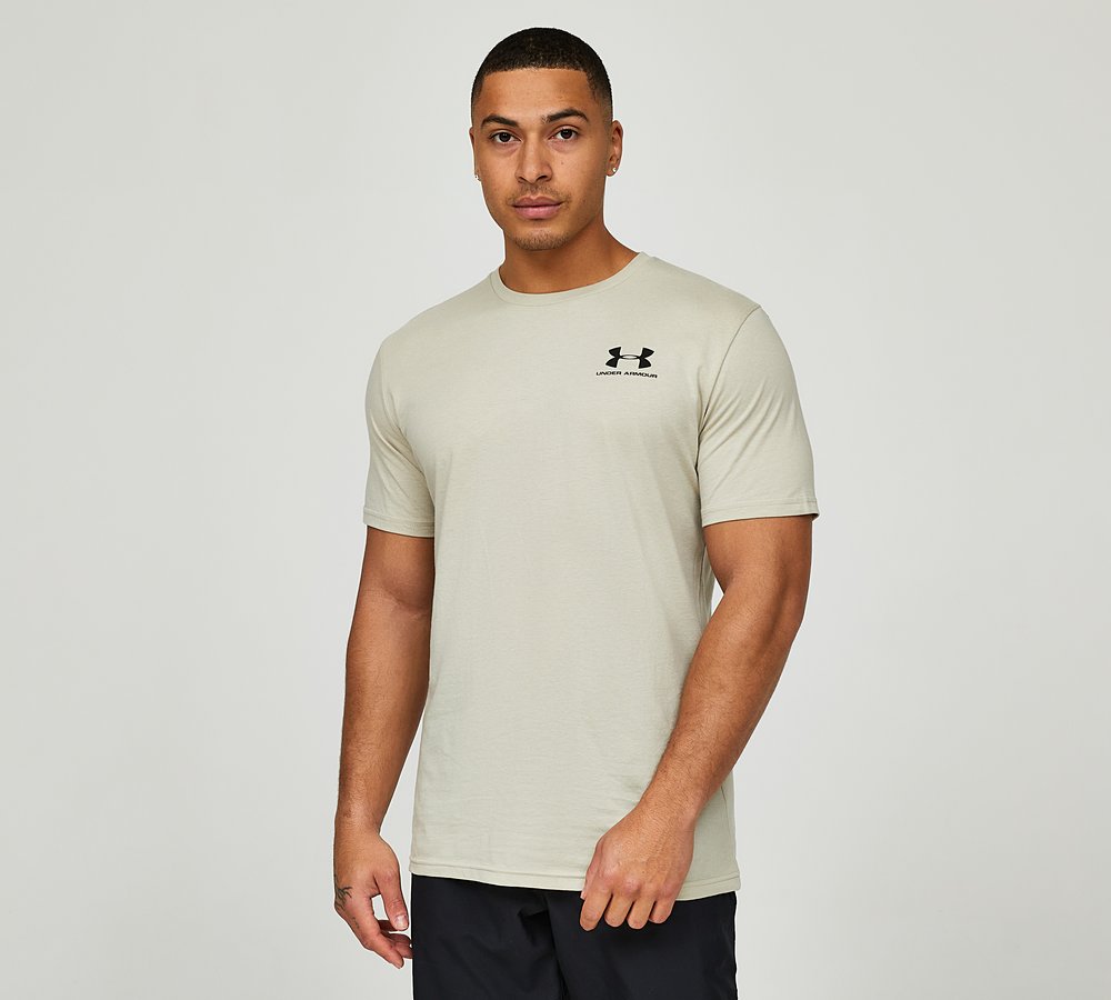 Under armour khaki t shirt hotsell