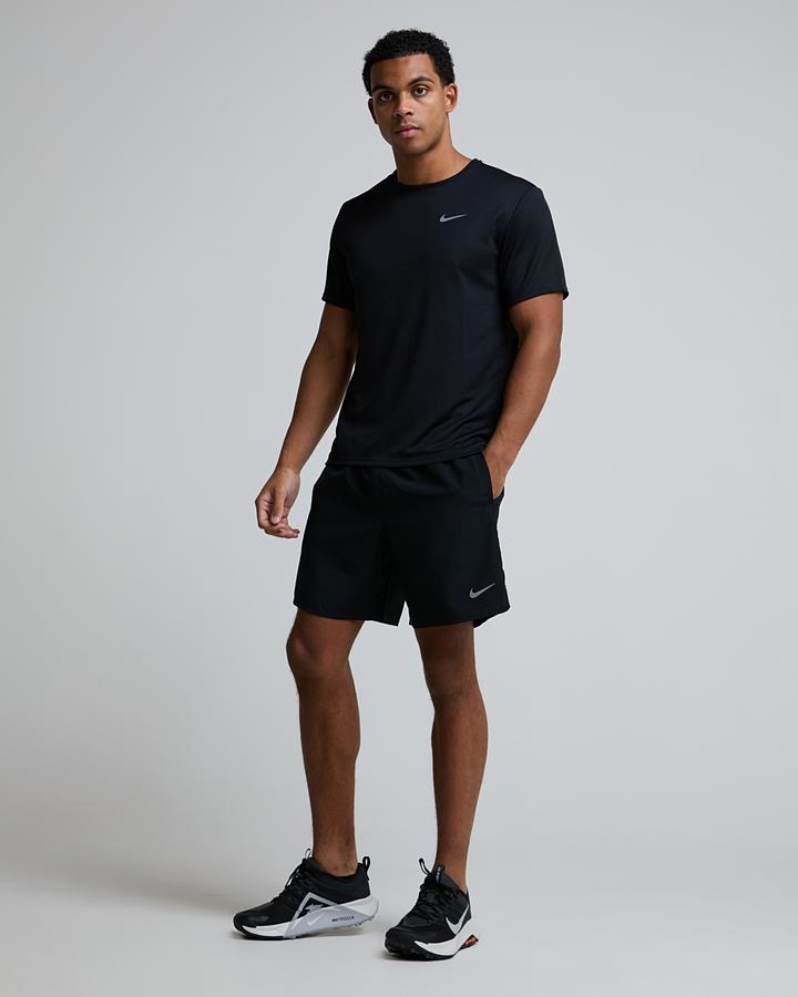 Nike Run Challenger 7 Inch Unlined Short Black, Men's size: S, FootAsylum