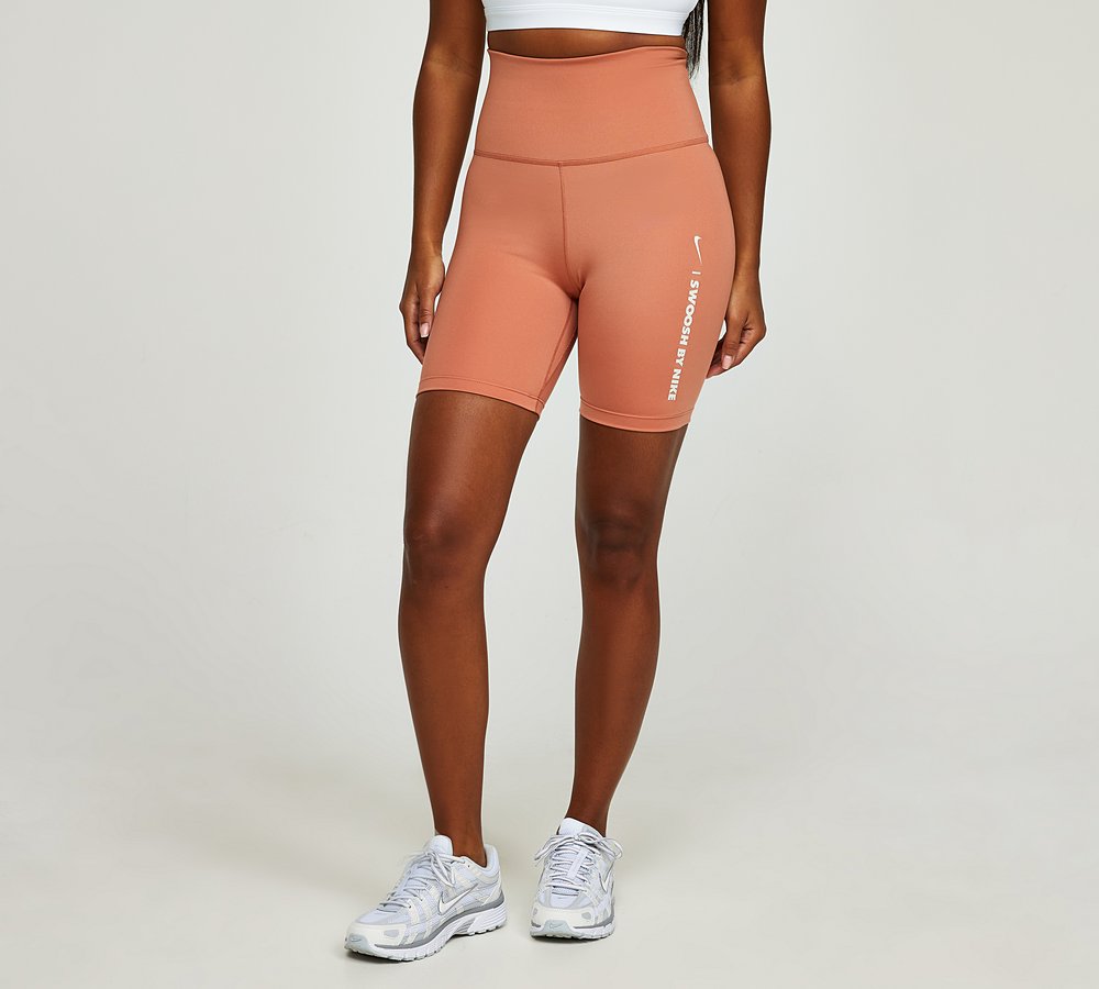 nike high rise biker shorts