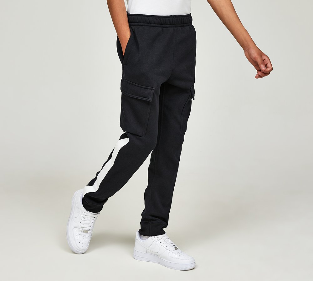 nike air print fleece cargo jogger