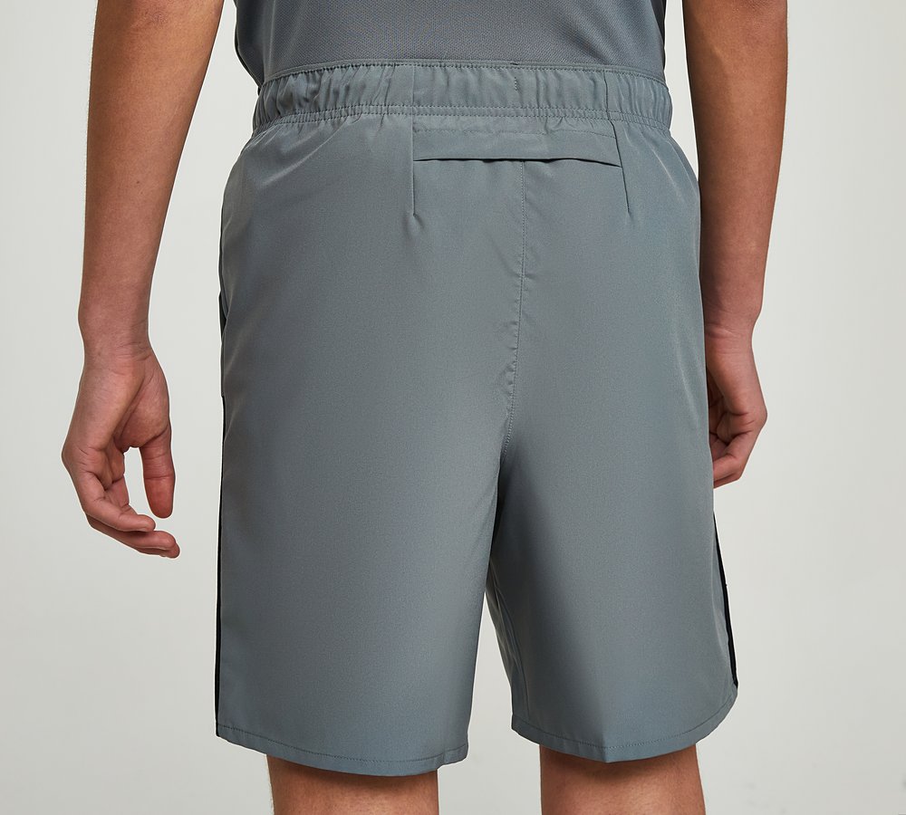 Nike Junior Challenger Short Smoke Grey Black Footasylum