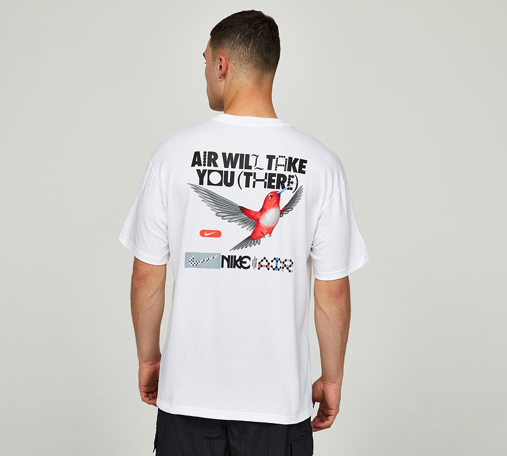 Nike Air Will Take You DNA T Shirt White Footasylum
