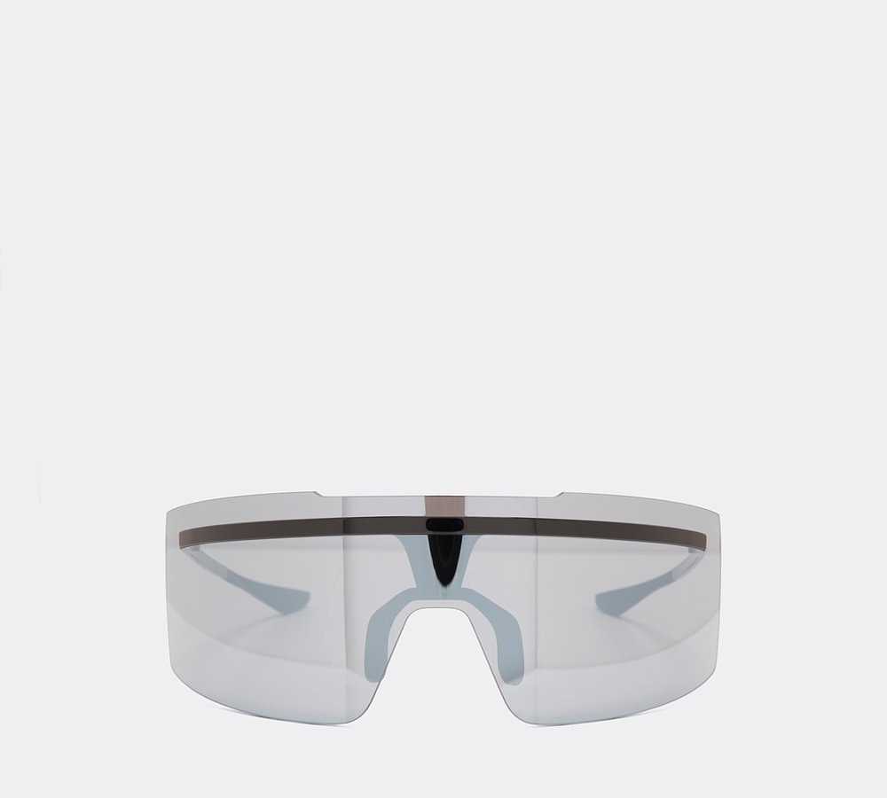 Nike Echo Shield Sunglasses Black Silver Flash Footasylum