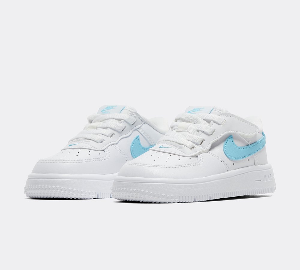 light blue air force ones
