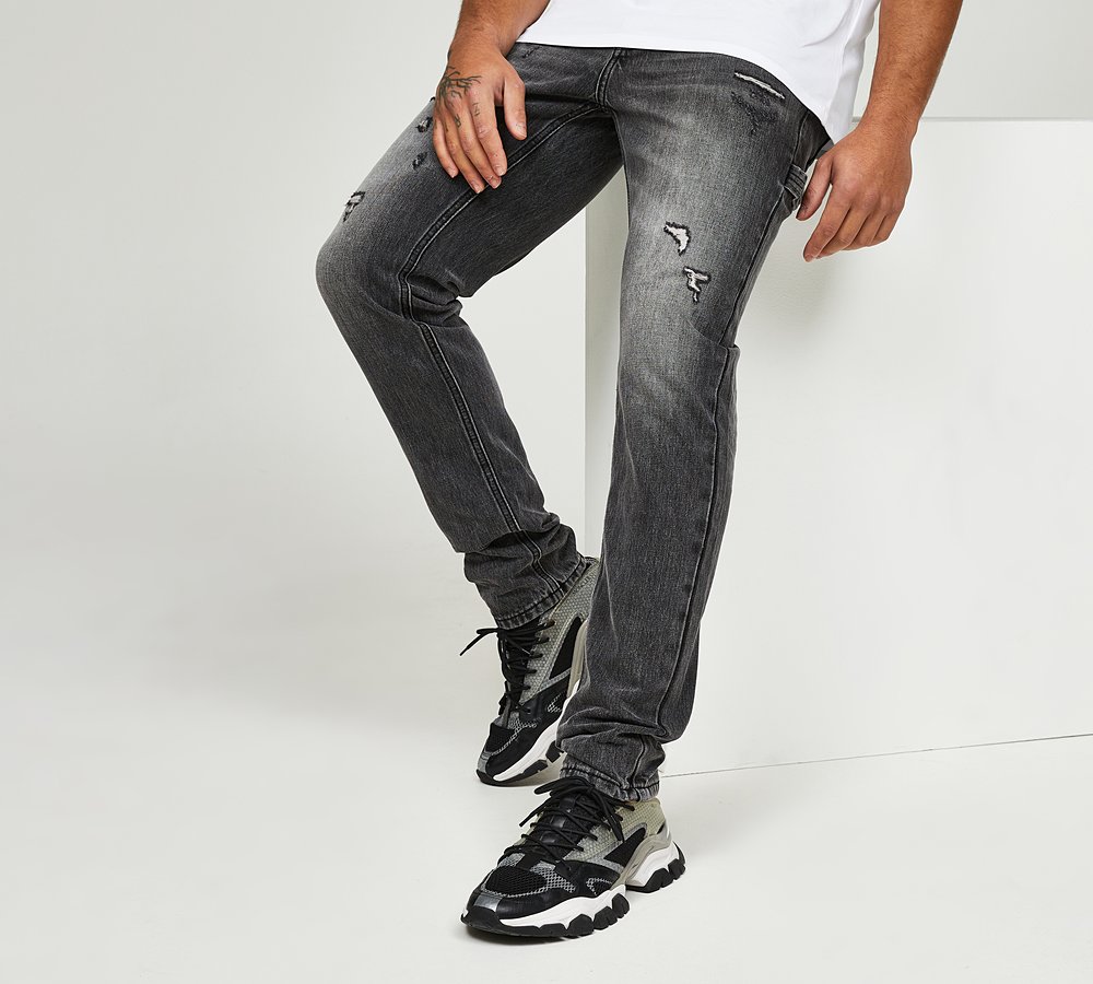 Ripped Jeans Zavetti Jeans Alessandro Zavetti Pastini Loose Carrot