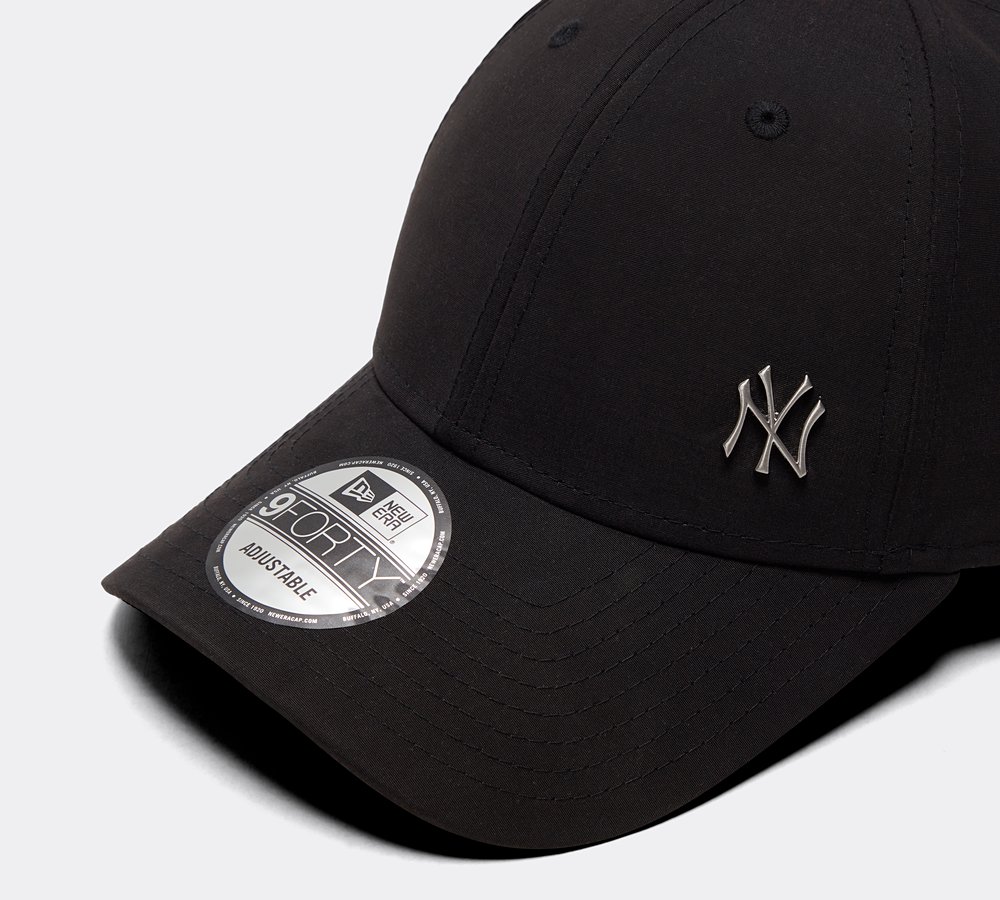 New Era NY Yankees Flawless 9FORTY Cap Black Footasylum