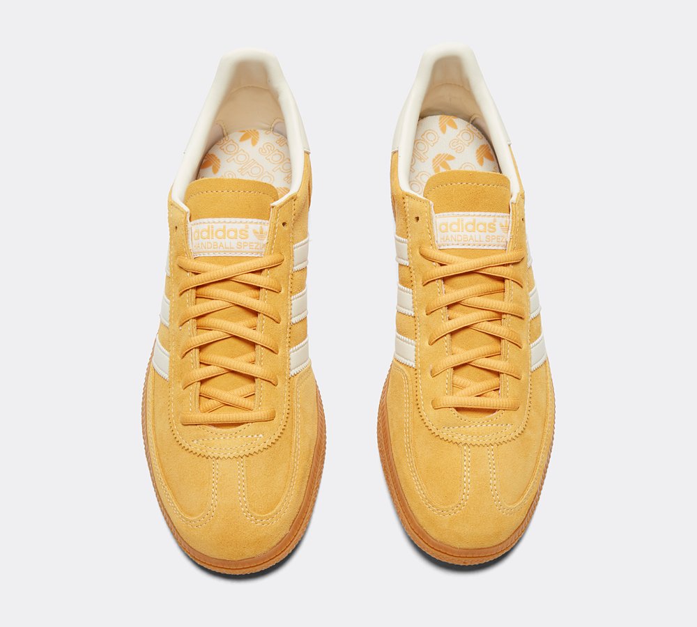 adidas Originals Handball Spezial Trainer Preloved Yellow Cream White Footasylum