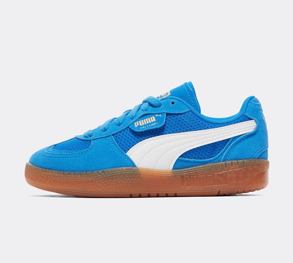 Puma Womens Palermo Lamoda Trainer Hyperlink Blue Gum Footasylum