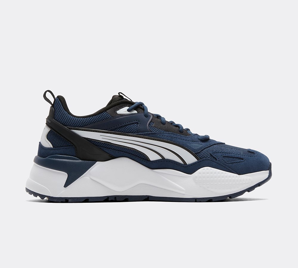 Blue Puma Rsx White Black Grey Puma RS-X Efekt Premium Trainer