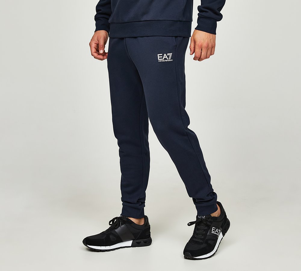 EA7 Train Visibility Sweat Tracksuit Armani Blue Footasylum