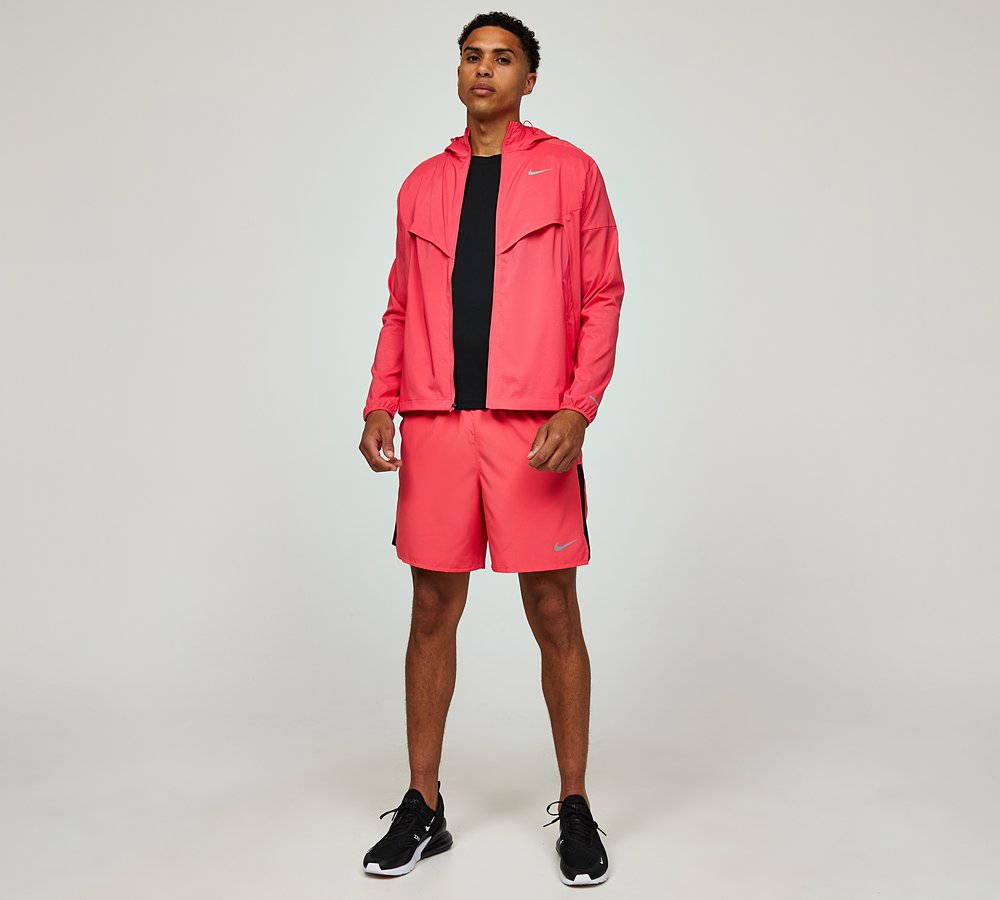 Mens pink nike windbreaker sales