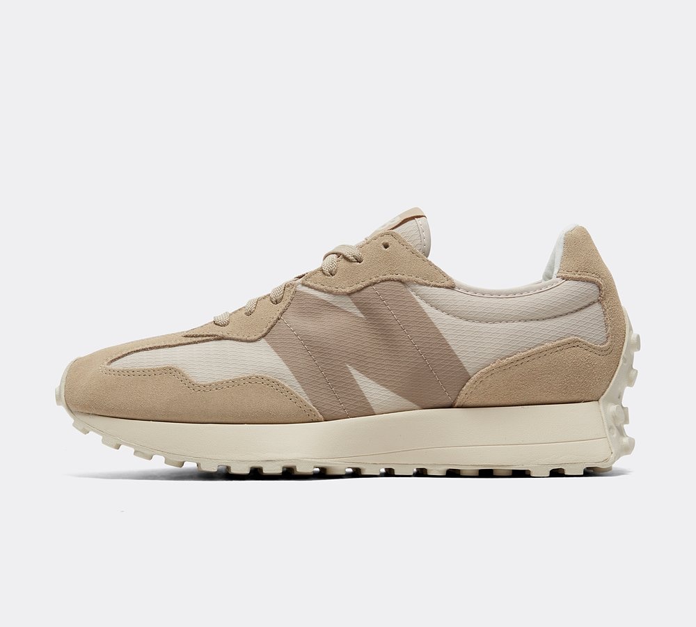 New Balance 327 Trainer Stoneware Timberwolf Footasylum
