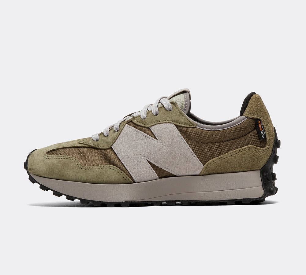 New Balance 327 Trainer Olivine Dark Olive Footasylum
