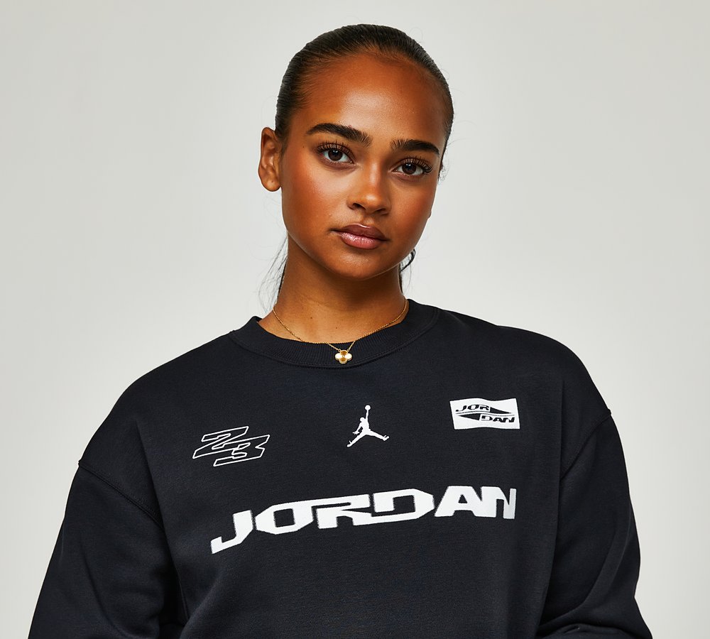 Jordan x fragment crewneck sweatshirt best sale