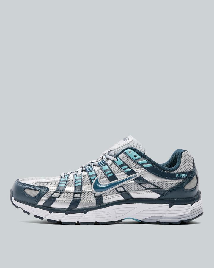 Nike Men's Silver P-6000 Trainer - Size 10.5 - Footasylum