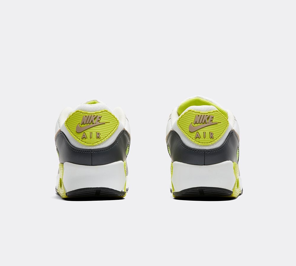 white & green air max 90 trainers youth