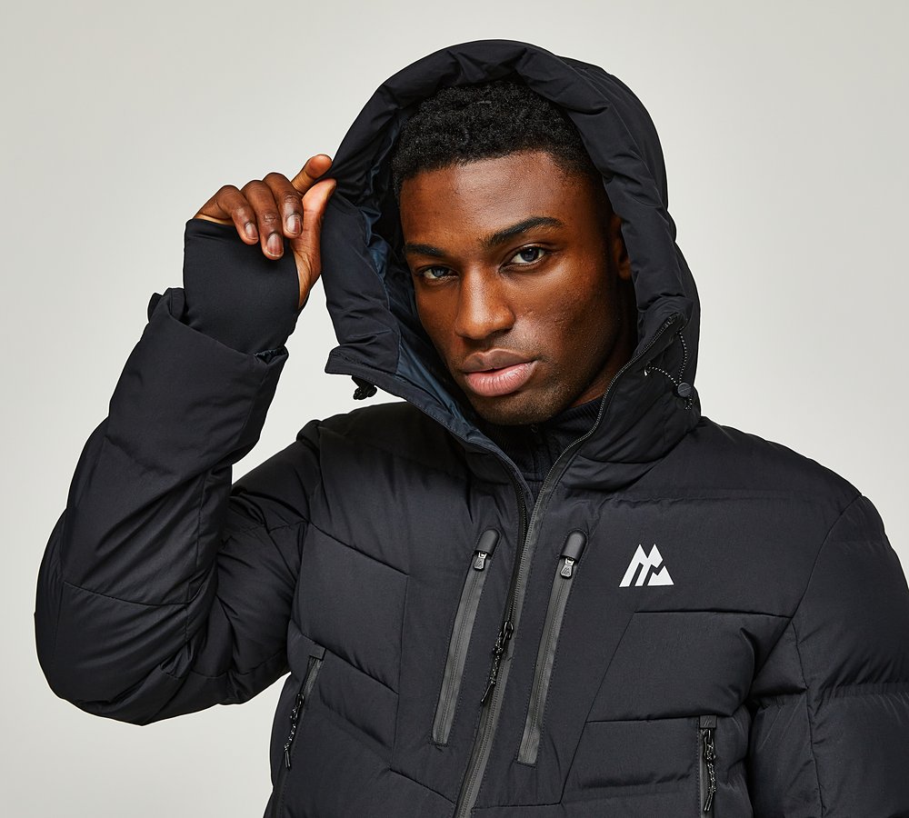Reflective Arc Hooded Work Jacket ダウンM