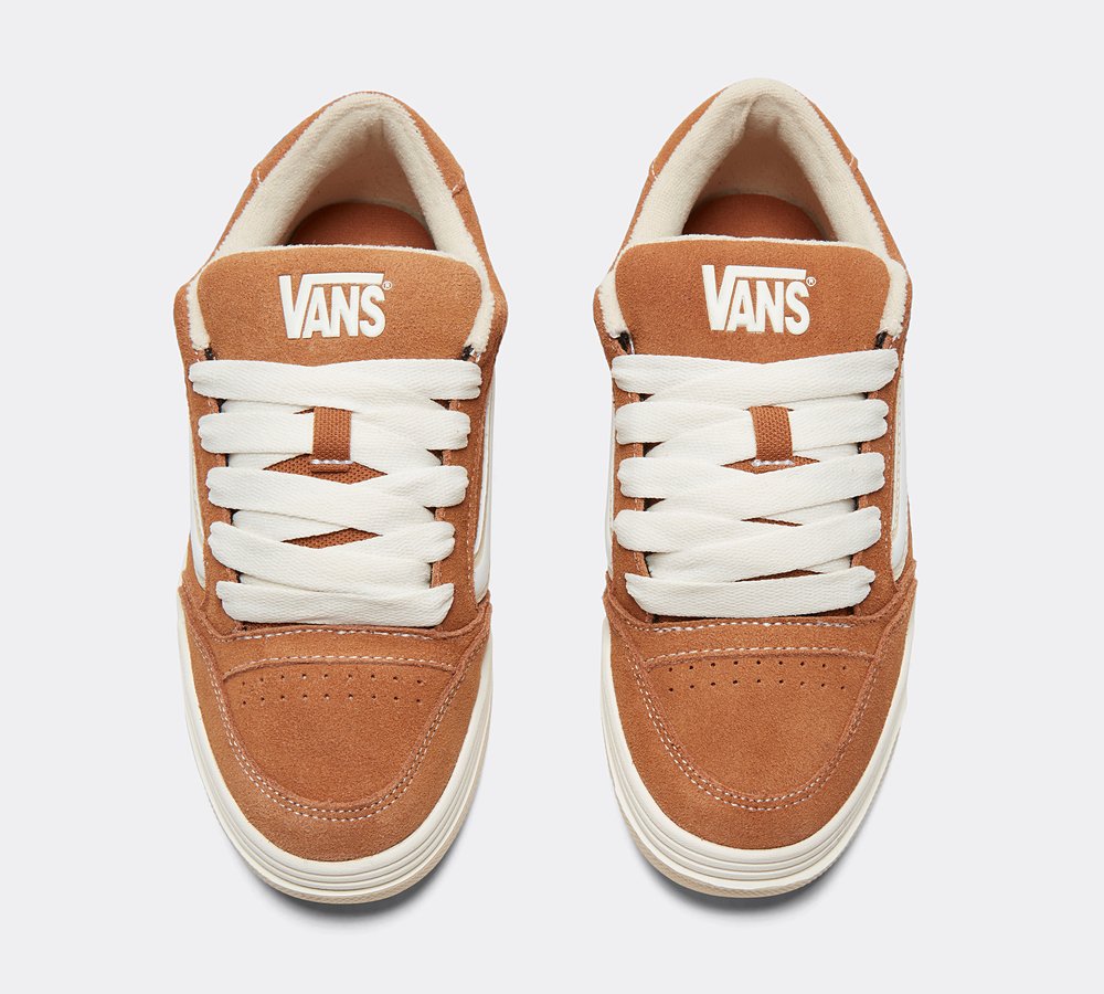 【VANS】 ヴァンズ HYLANE BROWN 国内発送 Vans Womens Hylane Trainer | Brown | Footasylum