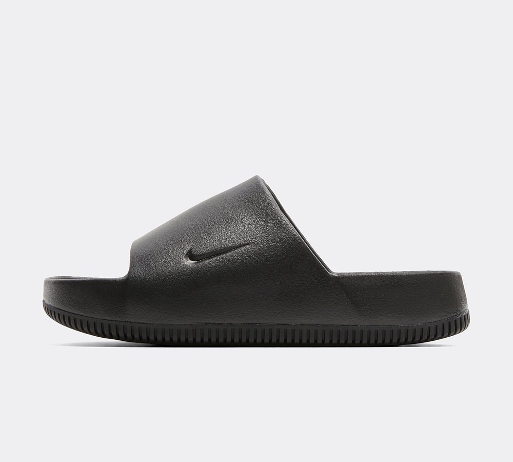 Nike Womens Calm Slide Black Black Footasylum