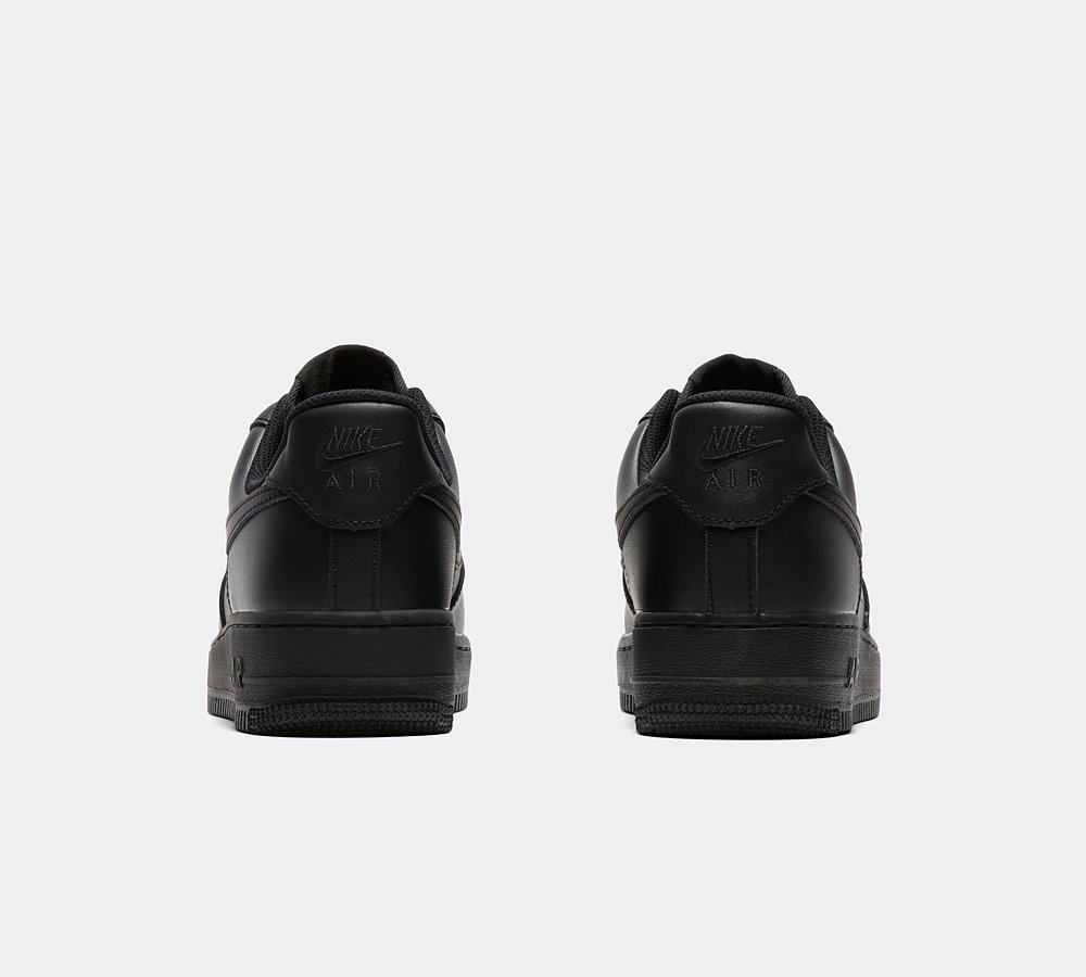 Nike Womens Air Force 1 Trainer Black Black Black Footasylum