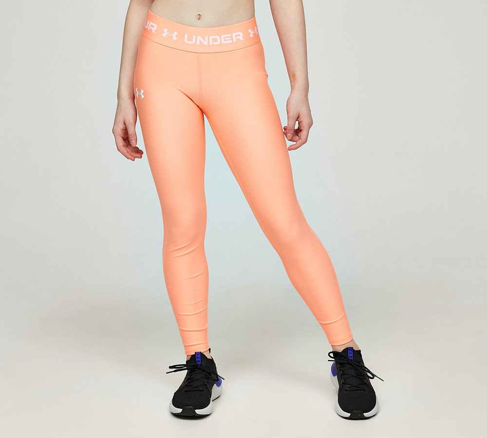 Under Armour Girls Armour Legging Fire Orange Footasylum