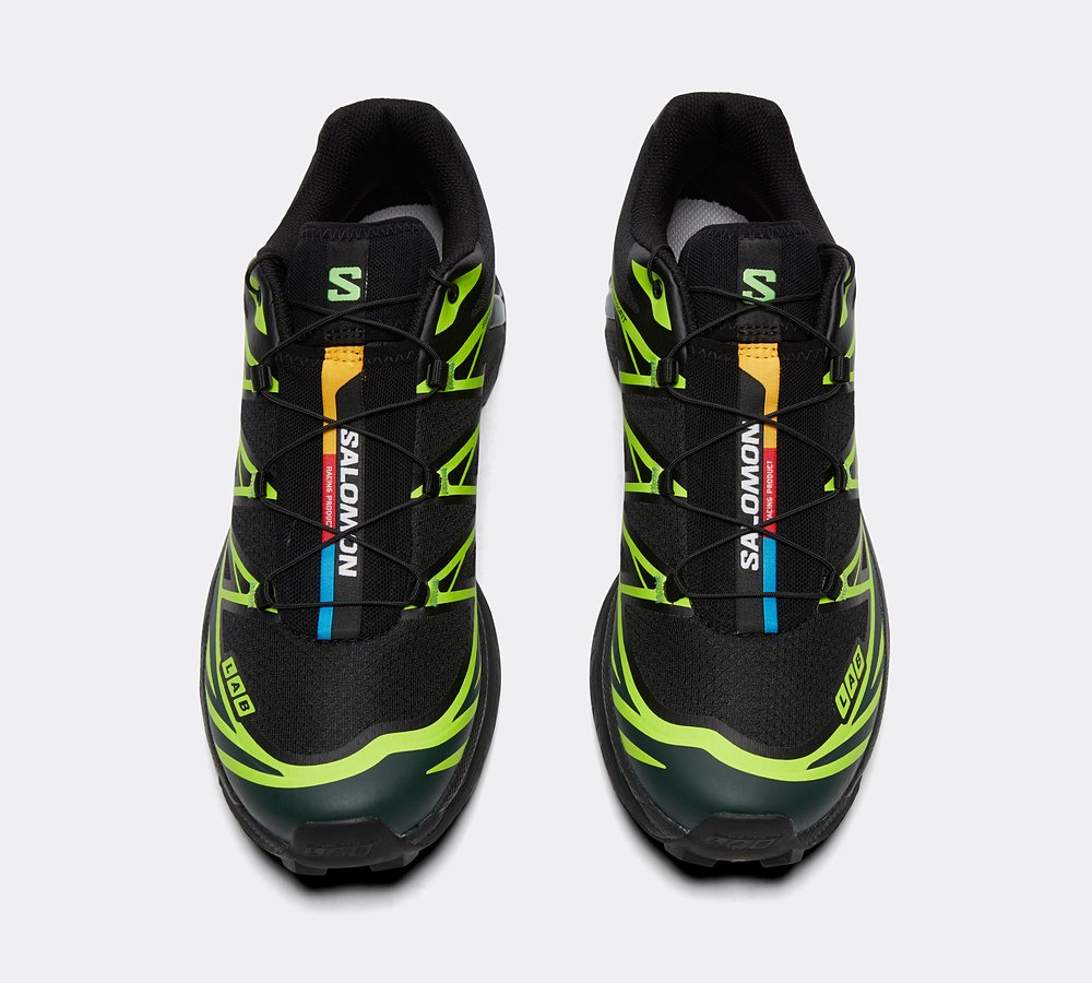 Salomon XT-6 Trainer | Black / Ponderosa Pine / Green Gecko Salomon XT-6 Trainer | Black / Ponderosa Pine / Green Gecko