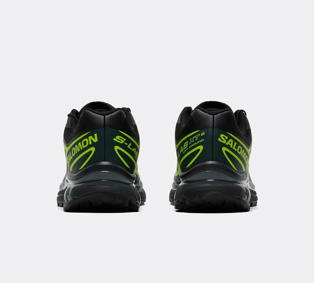 Salomon XT-6 Trainer | Black / Ponderosa Pine / Green Gecko 