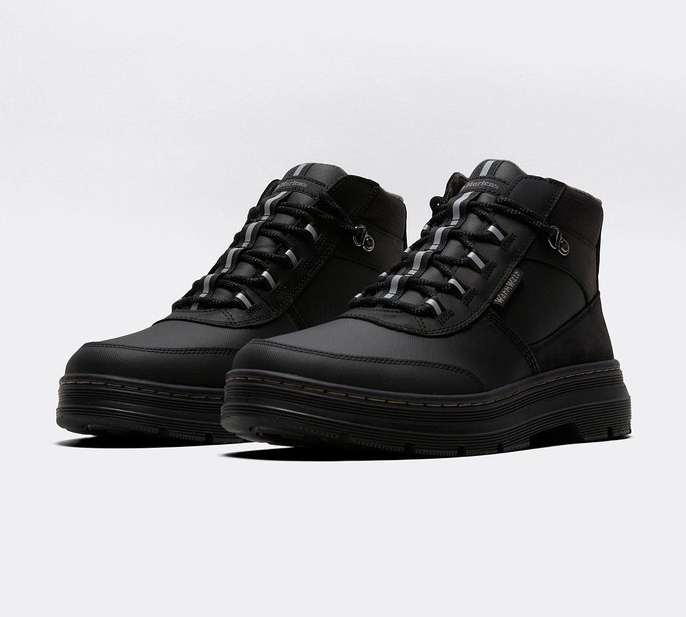 Dr. Martens Bonny Tech Utility Chukka Boot Black Ripstop Nylon Black Footasylum