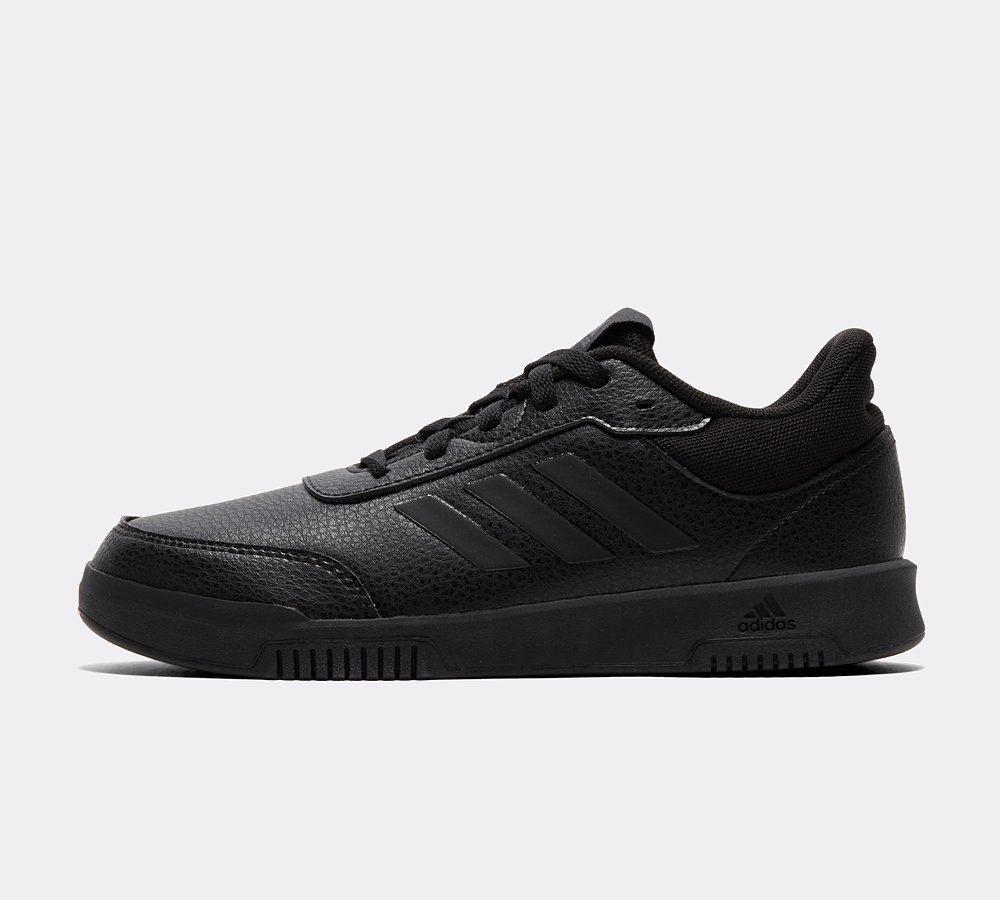 adidas Junior Tensaur Trainer Core Black Core Black Grey Six Footasylum