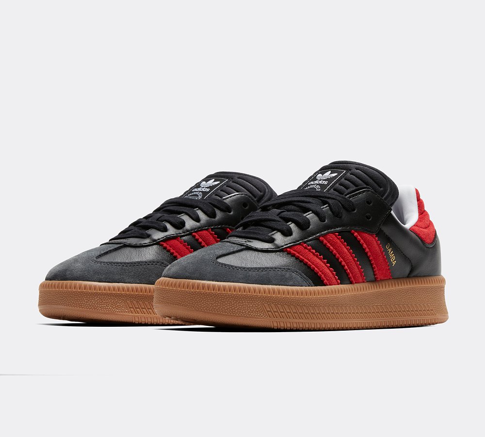 adidas Originals Junior Samba XLG Trainer Core Black Red Gum