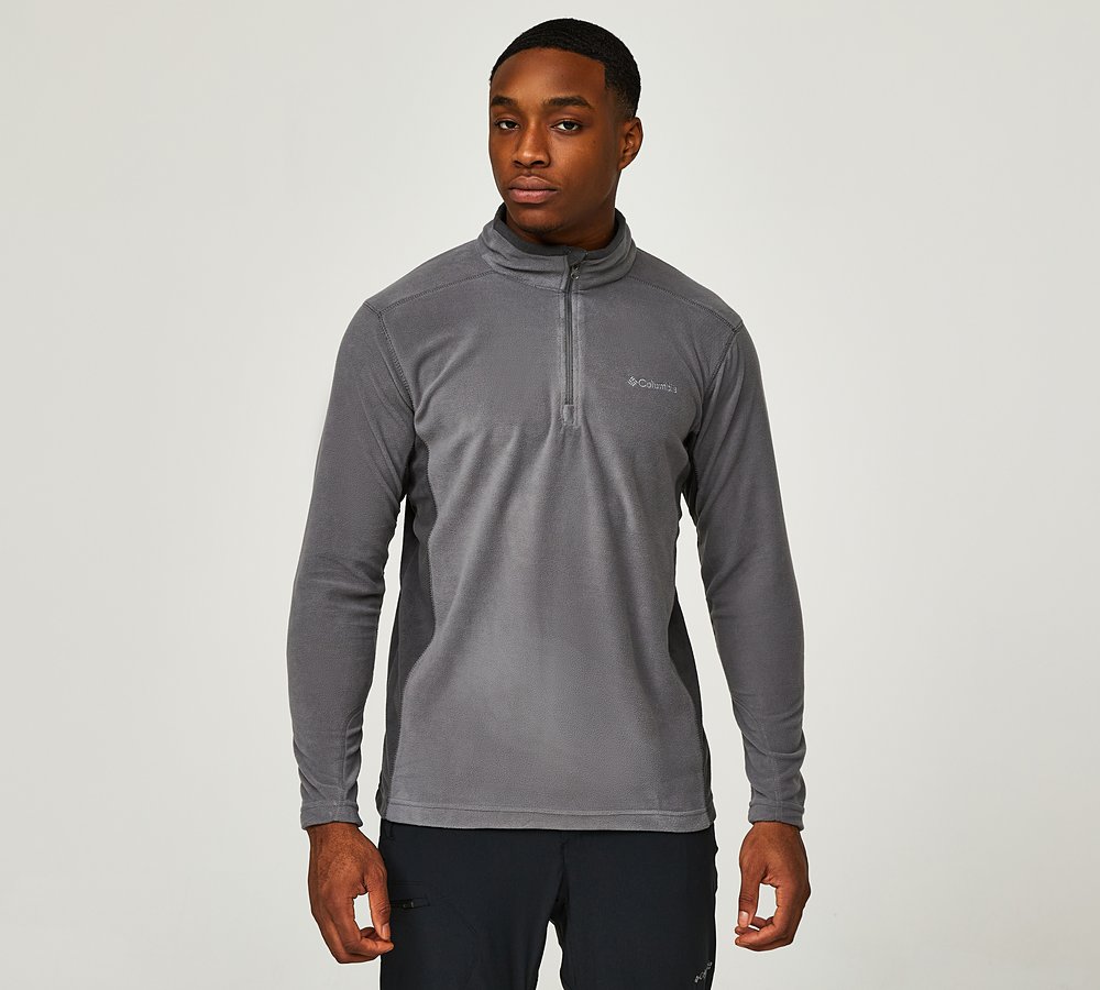 Columbia Klamath Range II Half Zip Fleece | City Grey | Footasylum
