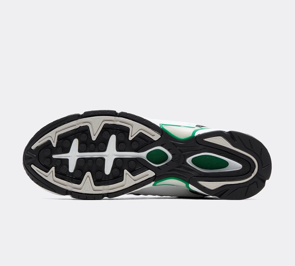 adidas Originals Temper Run 2 Trainer Footwear White Green Core Black Footasylum