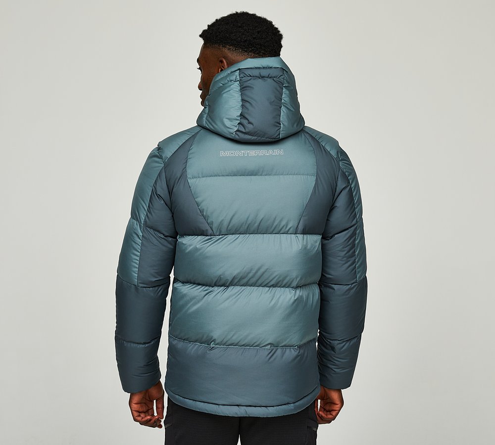 Monterrain Explorer Down Puffer Jacket | Sage | Footasylum