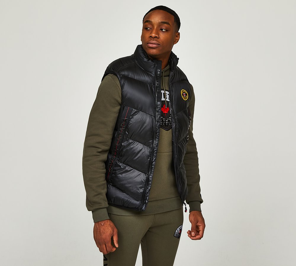 Zavetti Canada Malzini Gilet Jet Black Footasylum