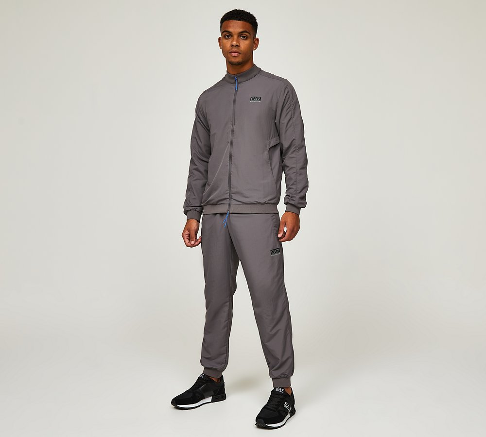 EA7 Ventus7 Tracksuit Volcanic Glass Footasylum