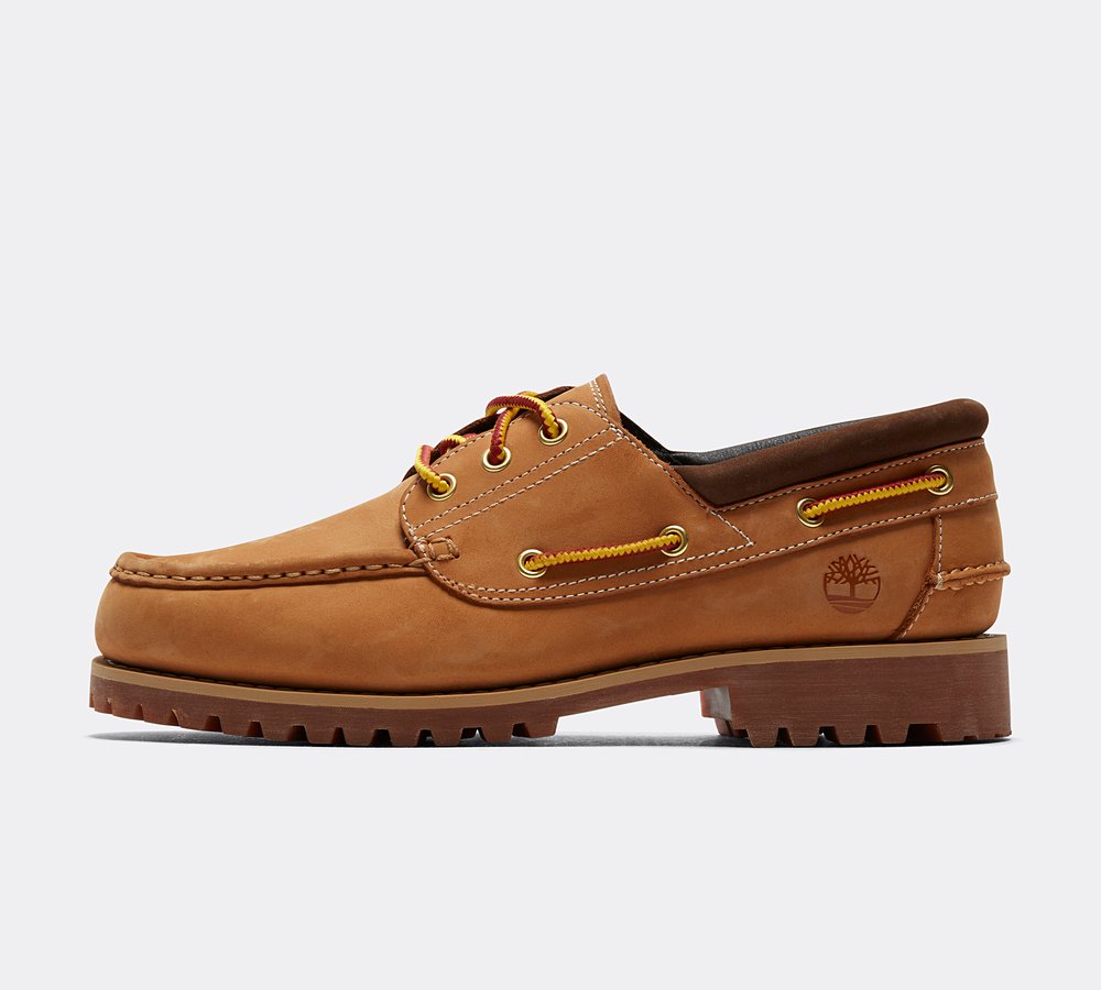 Timberland Authentic Boat Shoe Wheat Footasylum