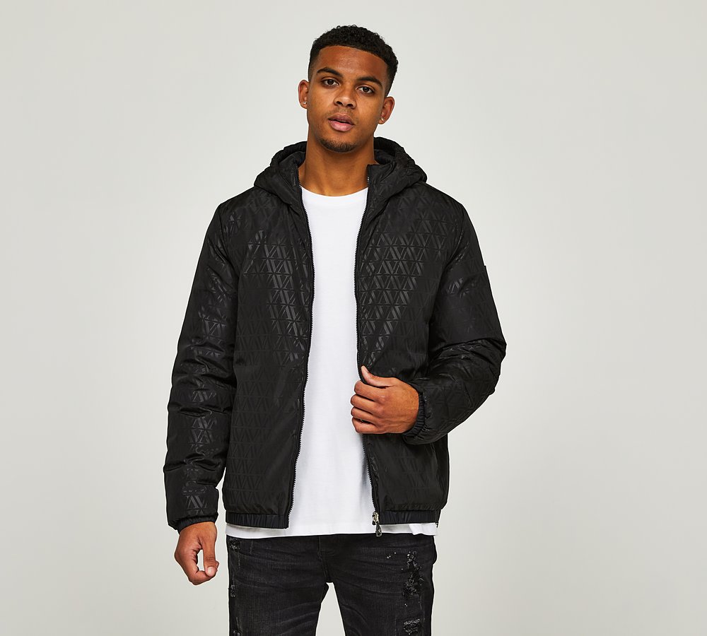 Alessandro Zavetti Pirozzi Reversible Windbreaker | Jet Black