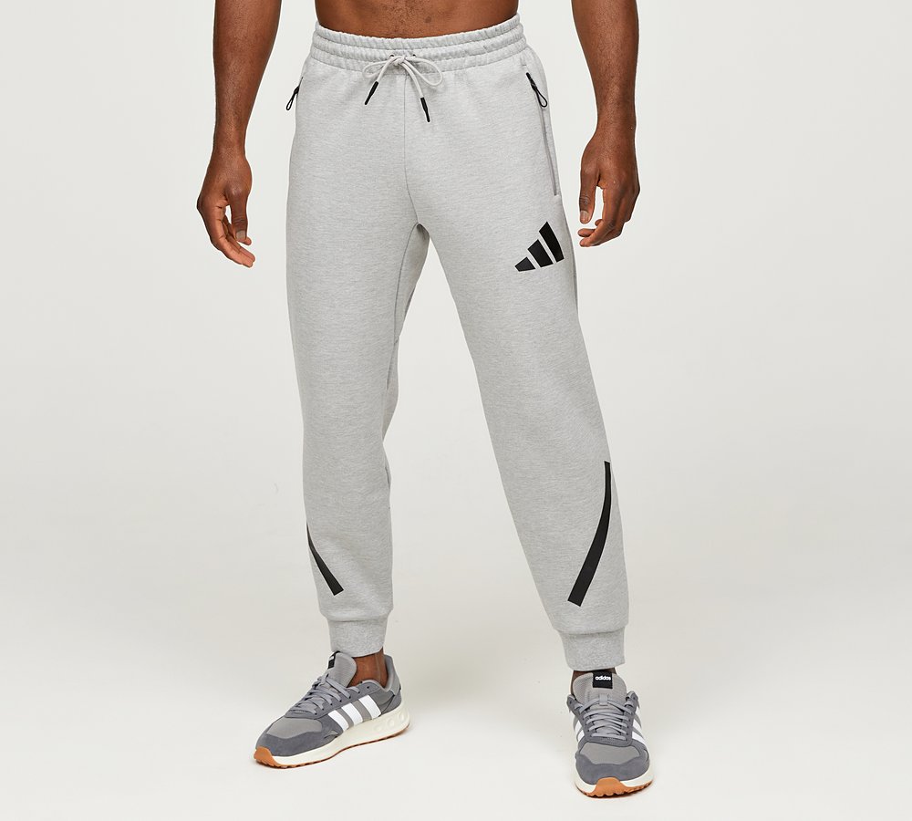 adidas ZNE Pant | Medium Grey Heather | Footasylum