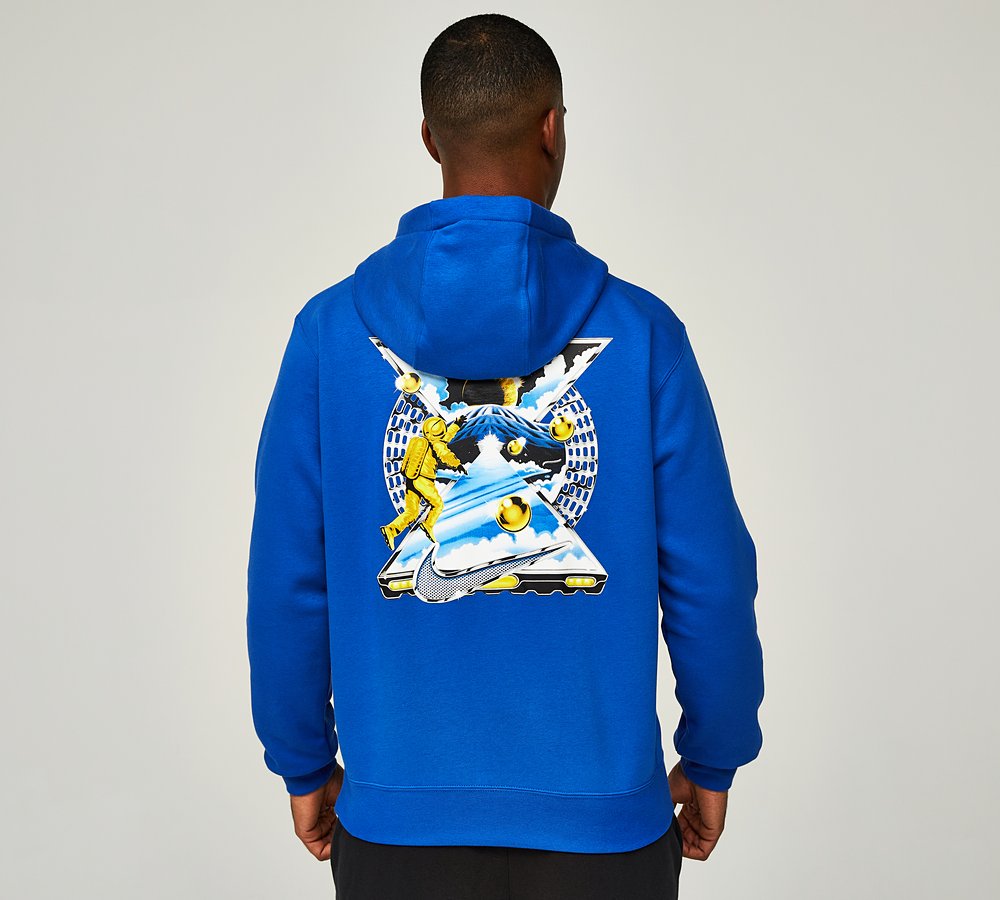Nike Elements LBR Overhead Hoodie Game Royal Footasylum