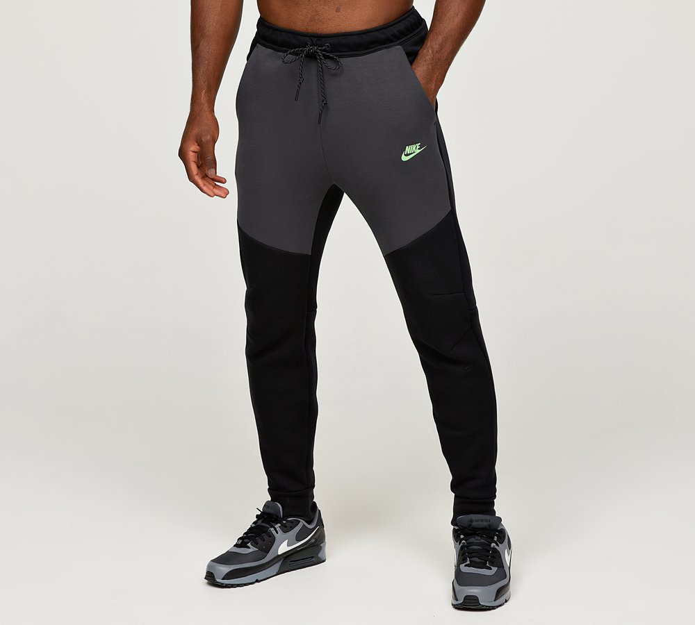 Nike Tech Fleece Jogger Black Anthracite Footasylum