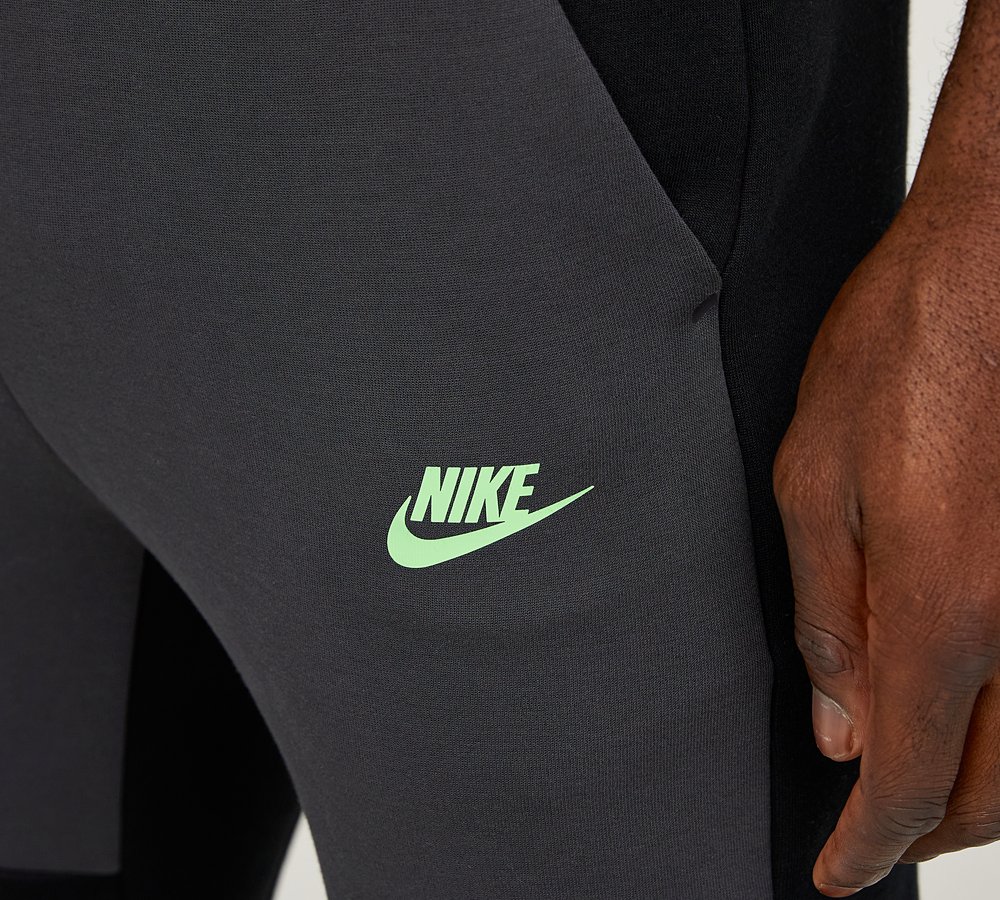 Nike Tech Fleece Jogger Black Anthracite Footasylum