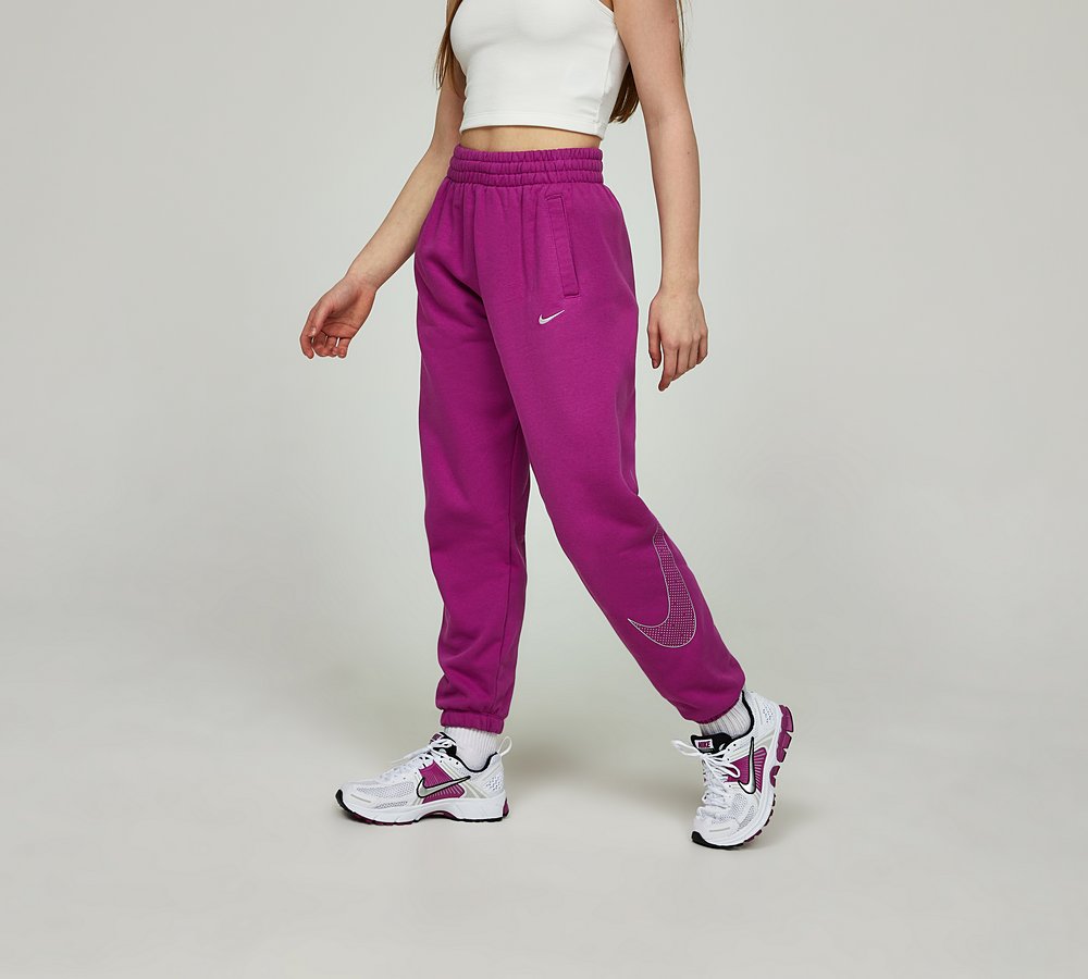Pink Nike Swoosh Oversized Purple Tracksuit Nike Mini Metallic