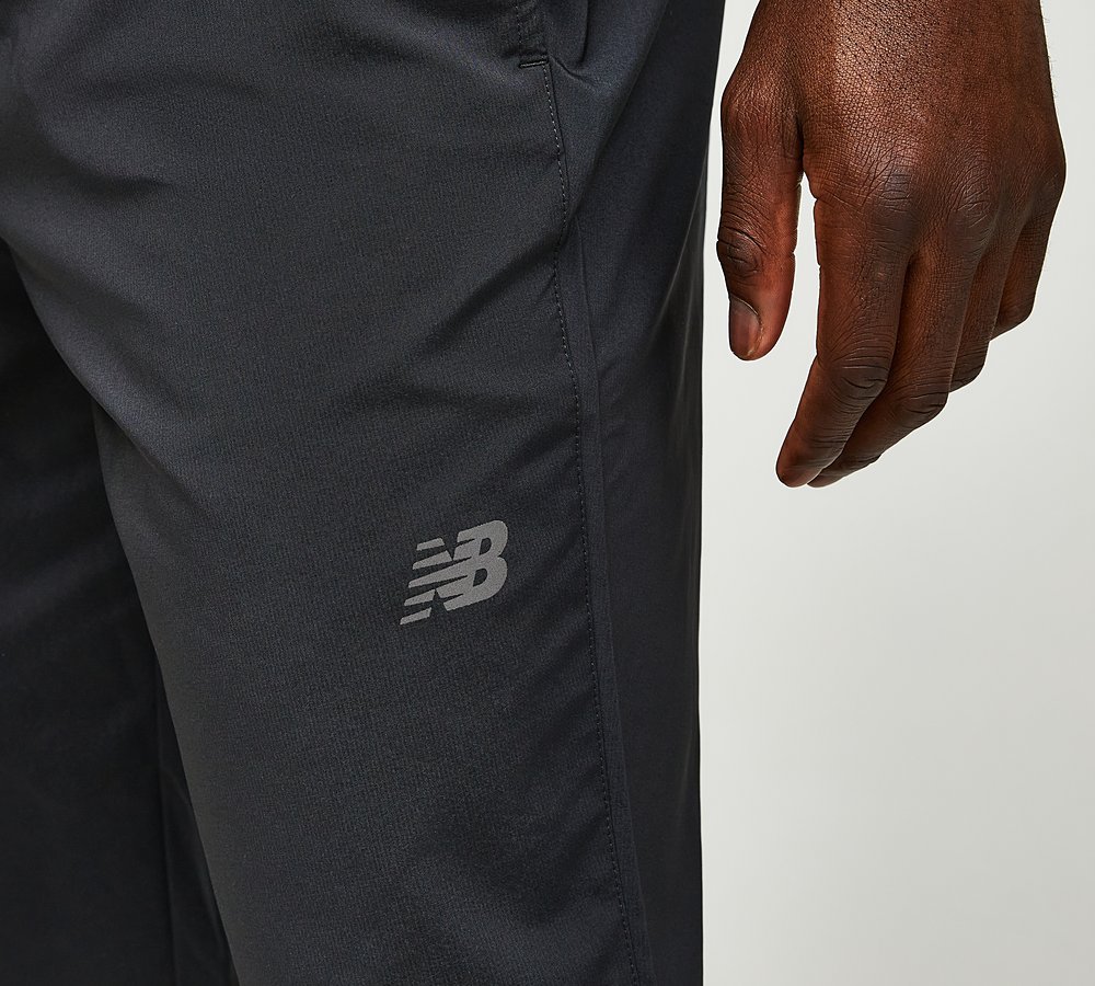 New Balance Sport Stretch Woven Pant Black Footasylum