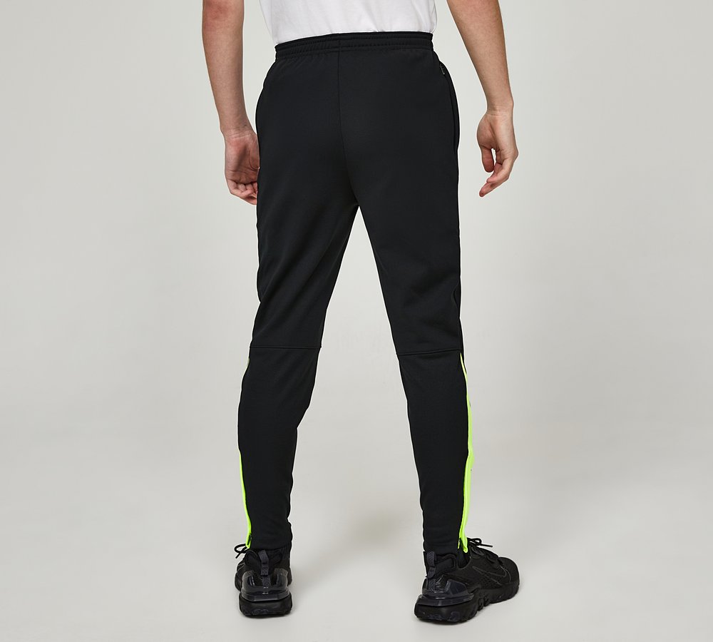 Nike Junior Winter Warrior Tack Pant Black Volt Reflective Silver Footasylum