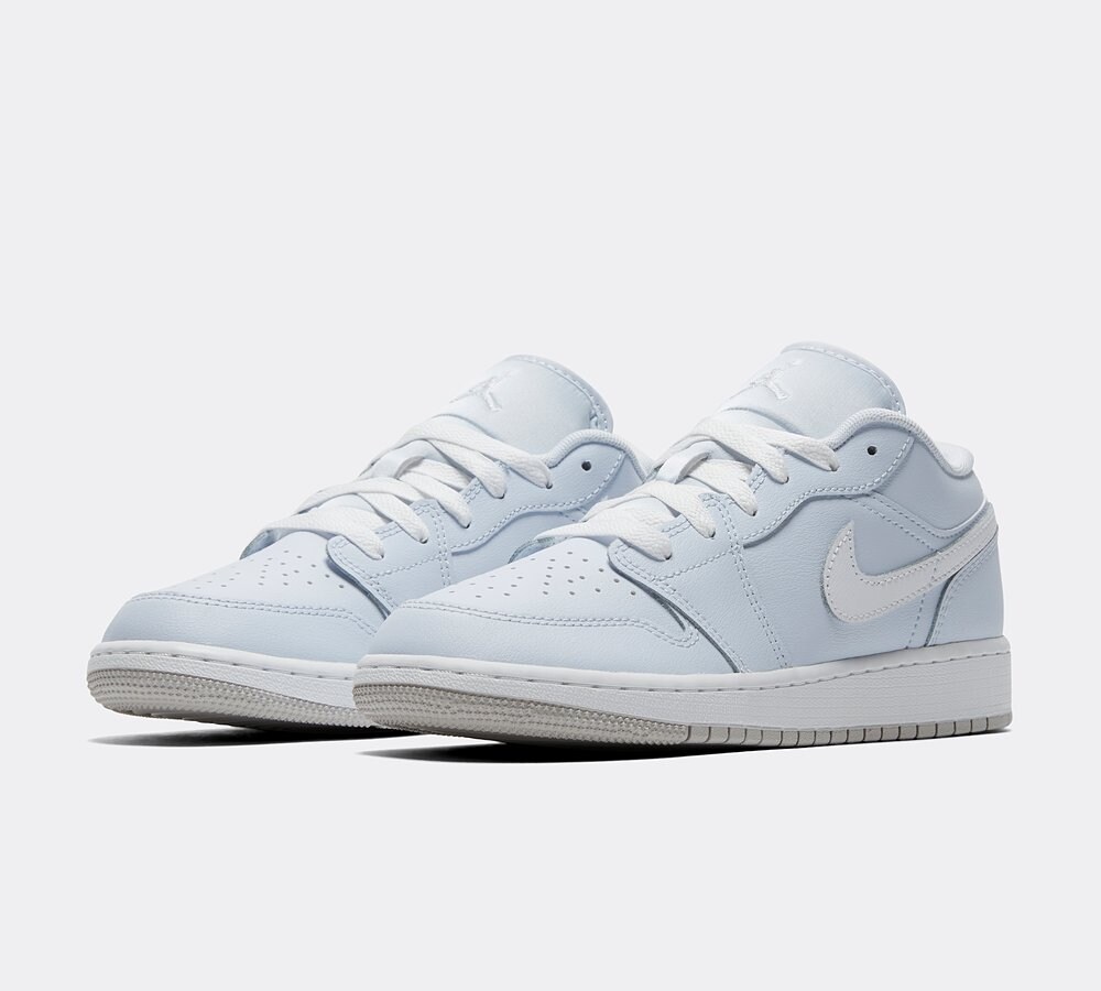 jordan 1 junior grey and white