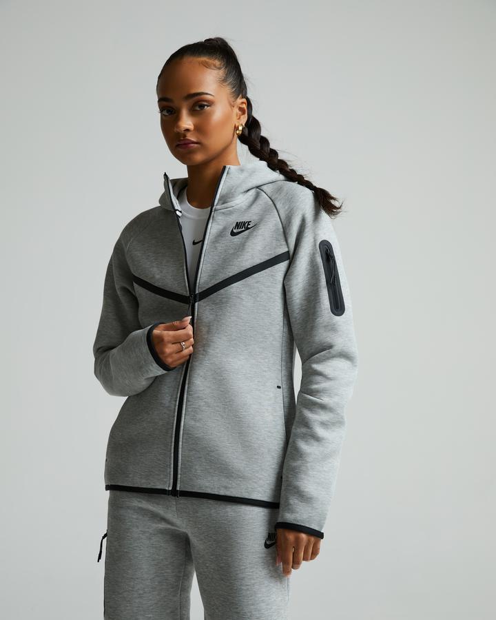 nike jacket grey womens