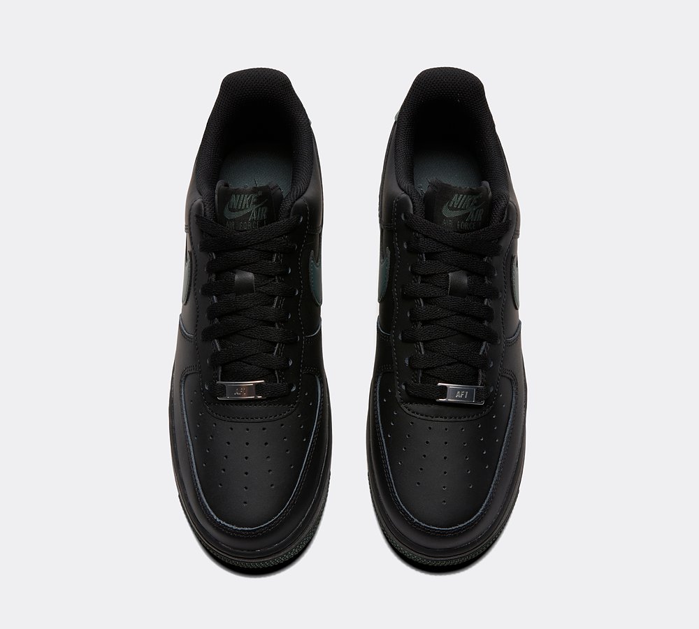 nike air force black green